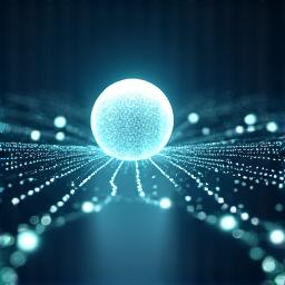 Abstract depiction of an AI brain generating travel options, symbolizing recommendation engines.