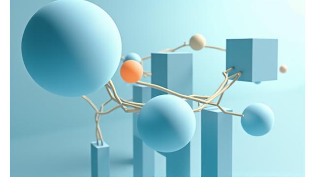 Abstract graphic representing interconnected ethical guidelines, visually harmonious and balanced.
